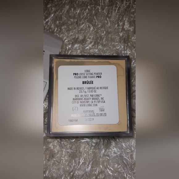 NEW Lorac Pro Loose Setting Powder in Brûlée, Finely Milled - Picture 4 of 6